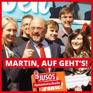 Martin Schulz im Mai 2014 in Wismar
